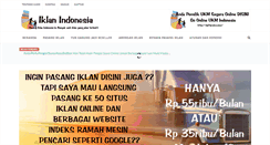 Desktop Screenshot of iklanindonesia.com